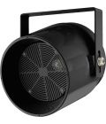 PA zvukový projektor odolný voči poveternostným vplyvom, čierny
