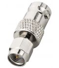 Adaptér SMA samec/BNC samica, 50 Ω