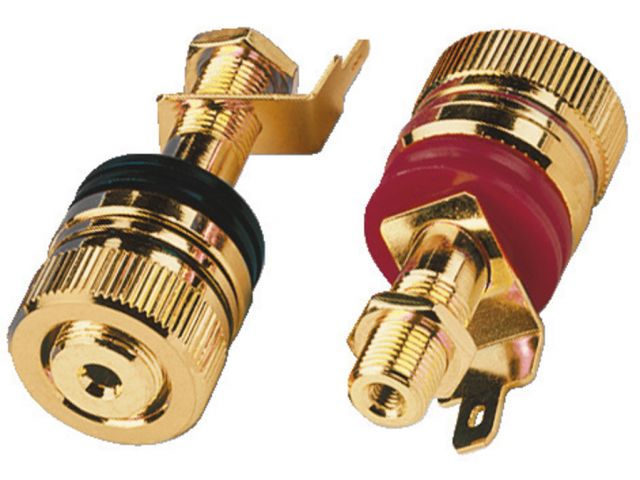 Monacor BP-520G Pár high-end pólových svoriek reproduktorov
