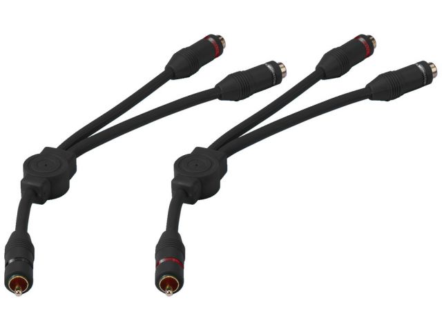 Monacor CBA-30/SW Pár Audio Y káblových adaptérov