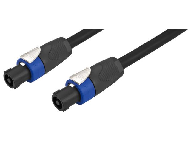 Monacor MSC-215/SW Reproduktorový kábel, 15 m, 4-pólový NEUTRIK SPEAKON konektor