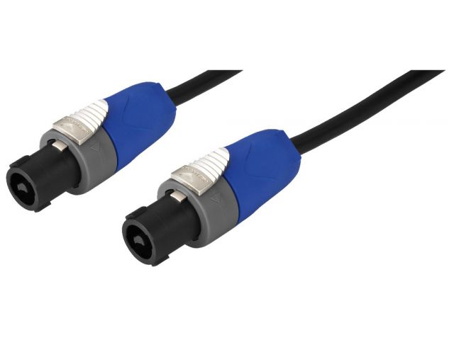 Monacor MSC-520/SW Reproduktorový kábel, 20 m, 2-pólový NEUTRIK SPEAKON konektor