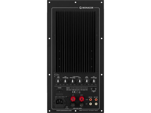 Monacor SAM-2 Modul aktívneho subwoofera, 200 W