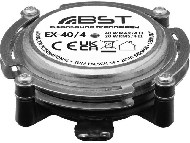 Monacor EX-40/4 Audio budič / rezonátor, 20 W, 4 Ω